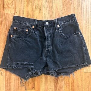 501 Levi Jean shorts